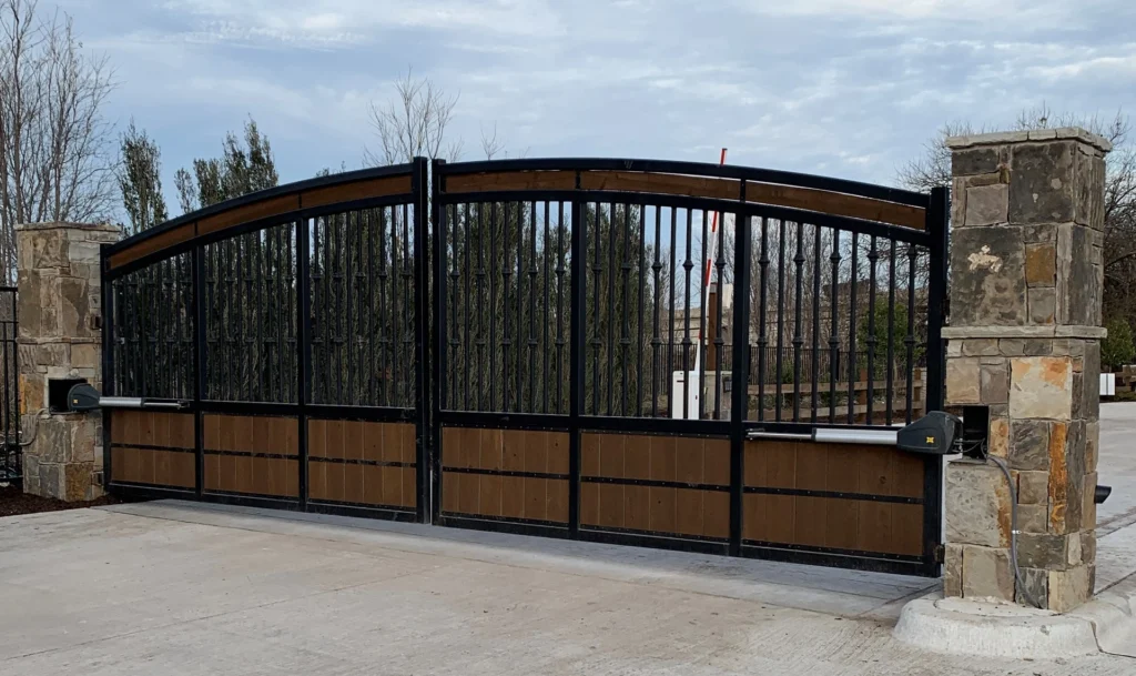 Ornamental Iron Gate for HOA